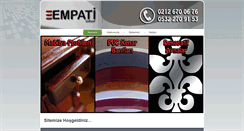 Desktop Screenshot of empatigrup.com