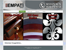 Tablet Screenshot of empatigrup.com